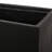 35''L Outdoor Planter - Lightweight Concrete, & Stylish, Enhances Patio Garden, Black, Ready To Deploy Structure, Transforms Backyard, No Assembly Needed