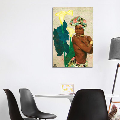 Woman Strong II by Alonzo Saunders - Wrapped Canvas Gallery-Wrapped Canvas Giclée