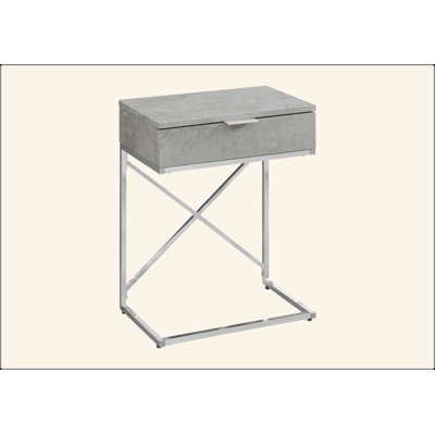 Table de chevet polyvalente en bois avec rangement et design élégant pour la chambre à coucher ou le salon.