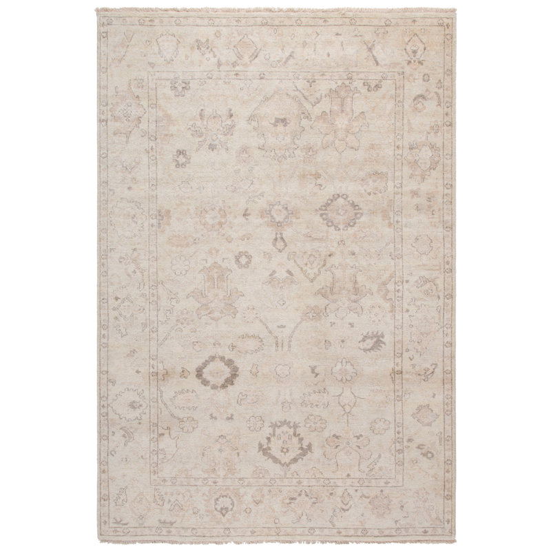 Rectangle Wool Area Rug, Rectangle 6' x 9'