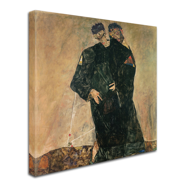 « the hermits », reproduction sur toile tendue, H 14 po x l 14 po