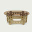 Table basse ovale