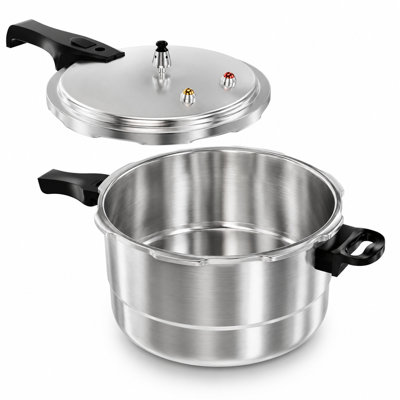 WantJoin 14Qt Aluminum Pressure Canner and Cooker