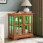 Grande armoire d'appoint avec porte en verre-1436173193