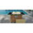 43" Propane Gas Fire Pit Table With Glass Wind Guard, 60000 , Rectangular Open Weave For Patio Deck Garden Backyard - Orange & Mustard Yellow Outdoor Table, , Guard Tinge-1811279545