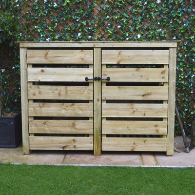 Tappahannock 180cm W x 74.5cm D Solid Wood Log Store