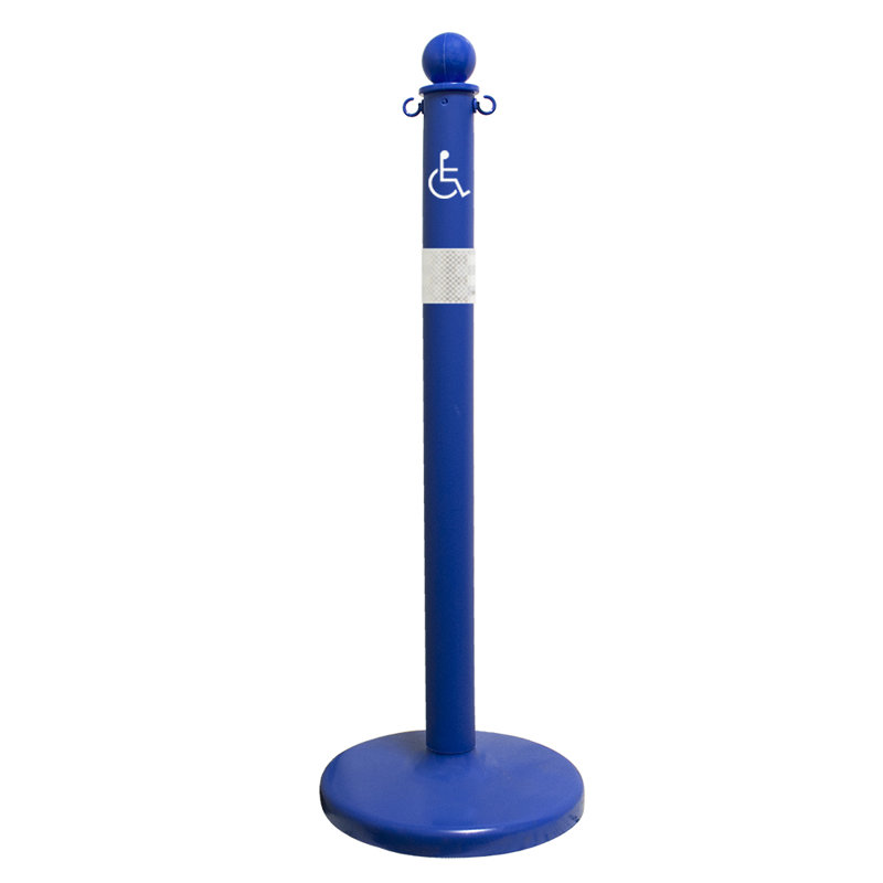 Mr. Chain 40'' H x 14'' W HDPE Stanchion System