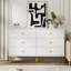 Commode blanche 6 tiroirs Ziyah-2012496958