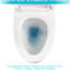 Ceramic One Toilet With Dual Flush System & Noiseless Lid White Advanced Technology Comfortable Seat