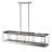 5 - Light Dimmable Linear Chandelier-1994718142