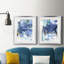 Blue Room I, reproduction encadrée de qualité supérieure - prête à être accrochée