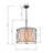 Weyant 3 - Light White Shaded Pendant
