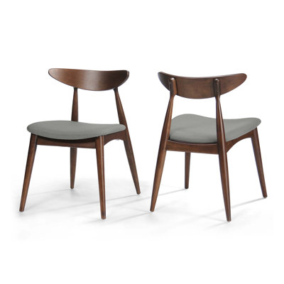 Modern Simple Wooden Dining Chair,Set Of 2