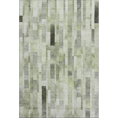 Premium Machine Washable Marasco AMF1630 Stripes Rug