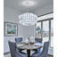 12" Modern Dimmable Chandelier For Living Room Gold-611174337-611174395-611174396