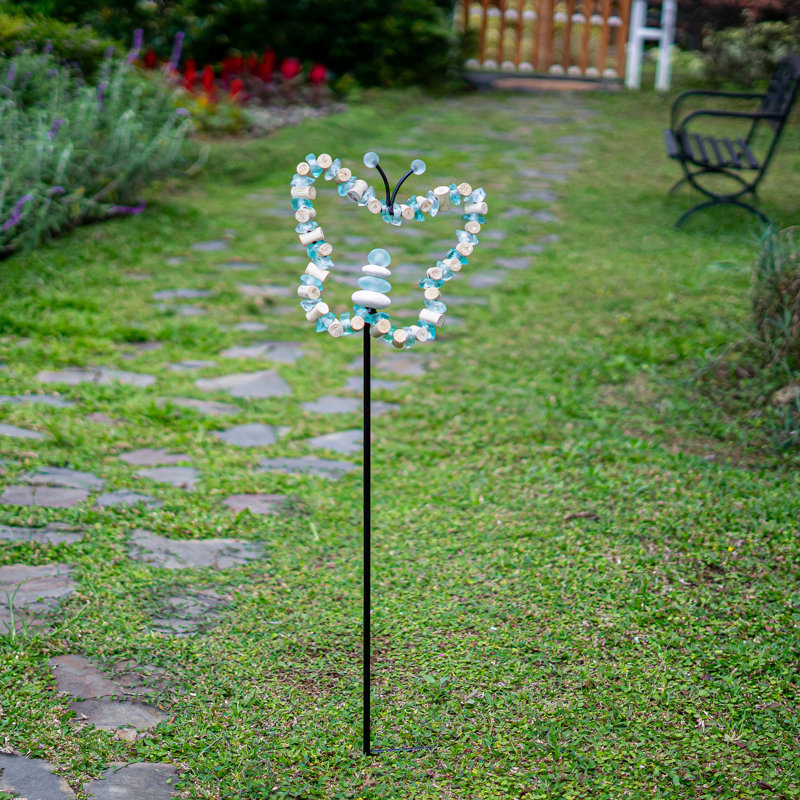 Piquet de jardin en verre