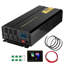 Onduleur à onde sinusoïdale pure, onduleur de 2 500 watts, courant continu de 12 V à CA