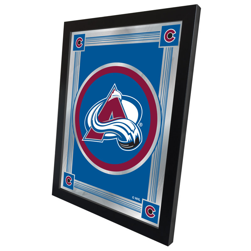 « logo mirror », impression encadrée NHL, Colorado Avalanche