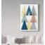 Art sur toile Guarani «Mod Triangles IV Soft»-33412914
