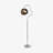 Bauhaus metal acrylic floor lamp