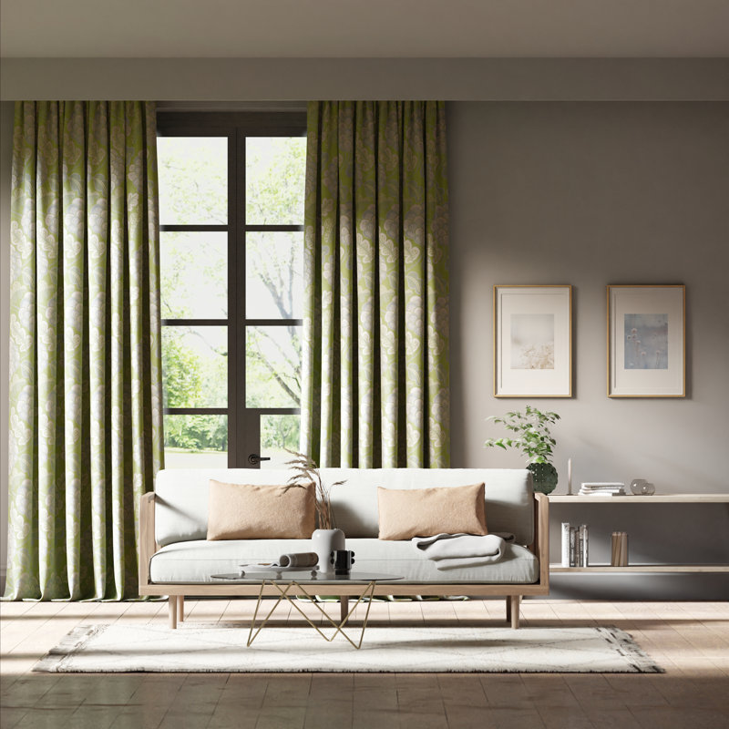 Flourish Fabric, Green