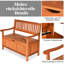 Blaser Wooden Bench Chest