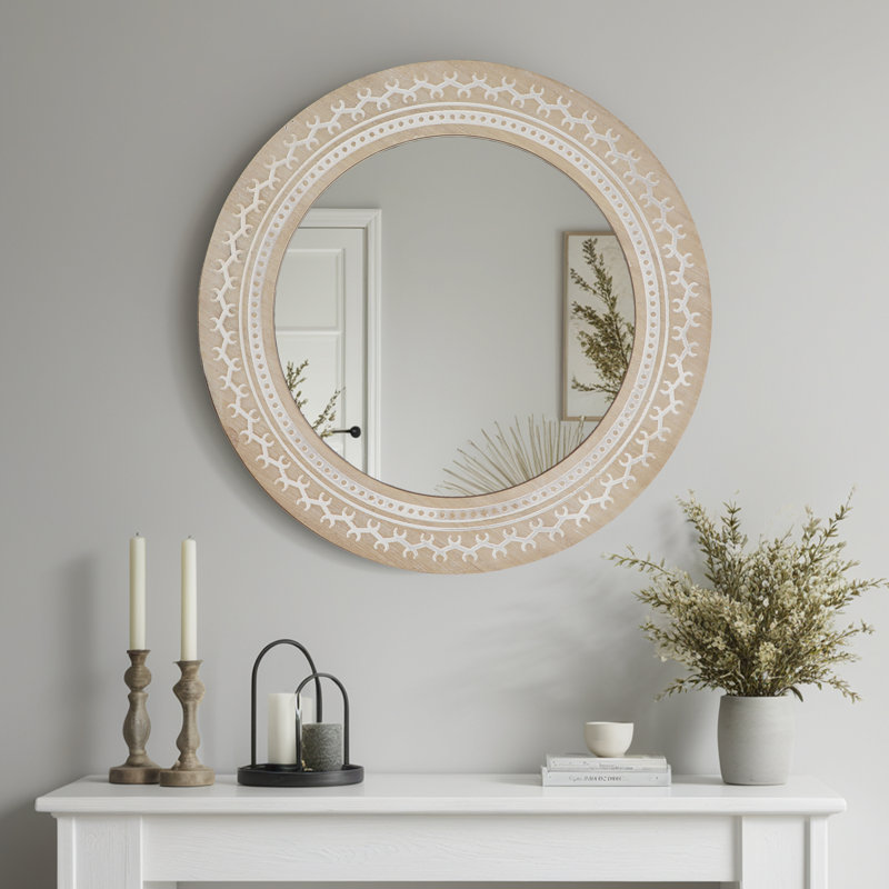 Miroir mural rond 23,6 pouces