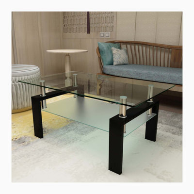 Table basse à 4 pieds avec rangement Daryian