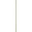 Volets extérieurs Americraft à deux persiennes égales en bois véritable (par paire), 45,7 cm (L) x 205,7 cm (H), avec capuchons de volets en aluminium, vert mousse