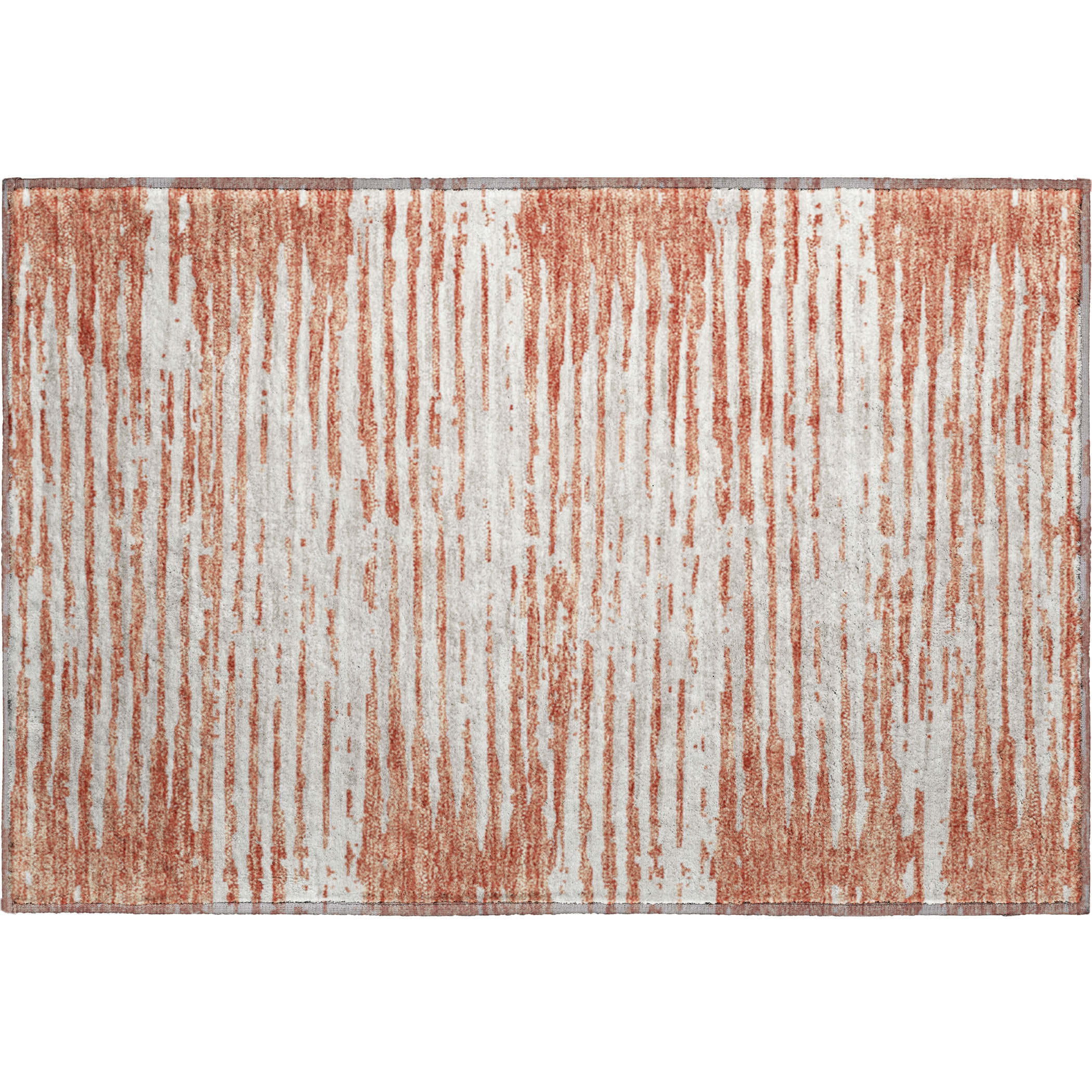 Bungalow Rose Premium Machine Washable Houtz Coral Rug | Wayfair