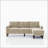 Convertible Combination Sofa Sofa L-Shaped Sofa with Storage Cabinet Footstool-768371143