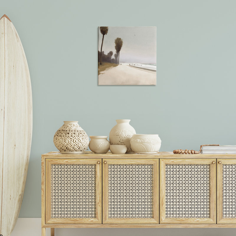 «Palm Lined Beach» par Noah Bay, H 24 po x l 24 po