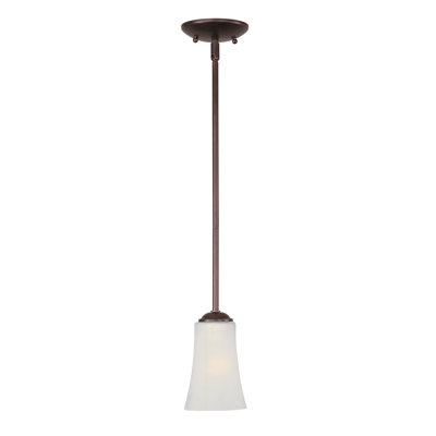 Luminaire suspendu en forme de cloche à 1 lumière Ashunta