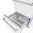ZLINE Autograph Edition 24 in. Touchstone 168 Can Outdoor-Rated Dual Refrigerator Drawer with Doors and Handles-107105995