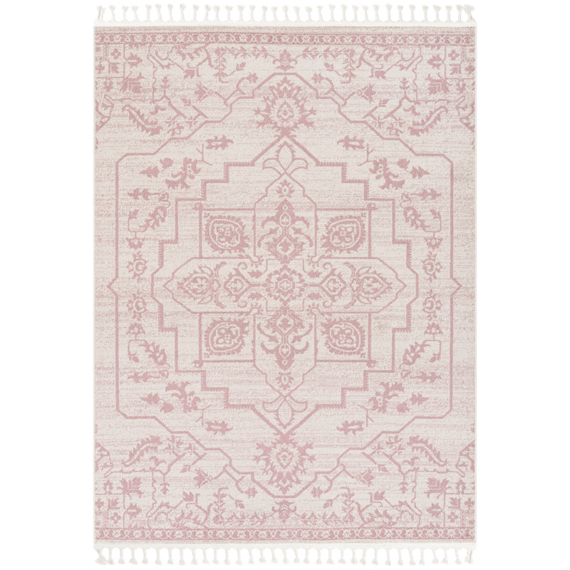 Loop-De-Loop Moroccan Synthetic Area Rug, Rectangle 120 x 180cm