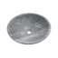 Lavabo vasque de salle de bain en marbre naturel de Carrare gris-123626444