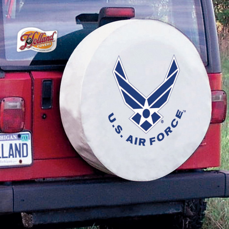 Housse de roue de cravate US Military, Blanc, C, Air-Force