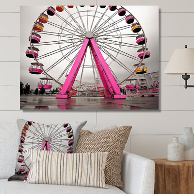 Grande roue rose Merrygoround Magic II - impression