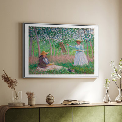 «Vintage Landscape LX III - Floater Frame, reproduction sur toile