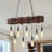 8 - Light Kitchen Island Linear Pendant