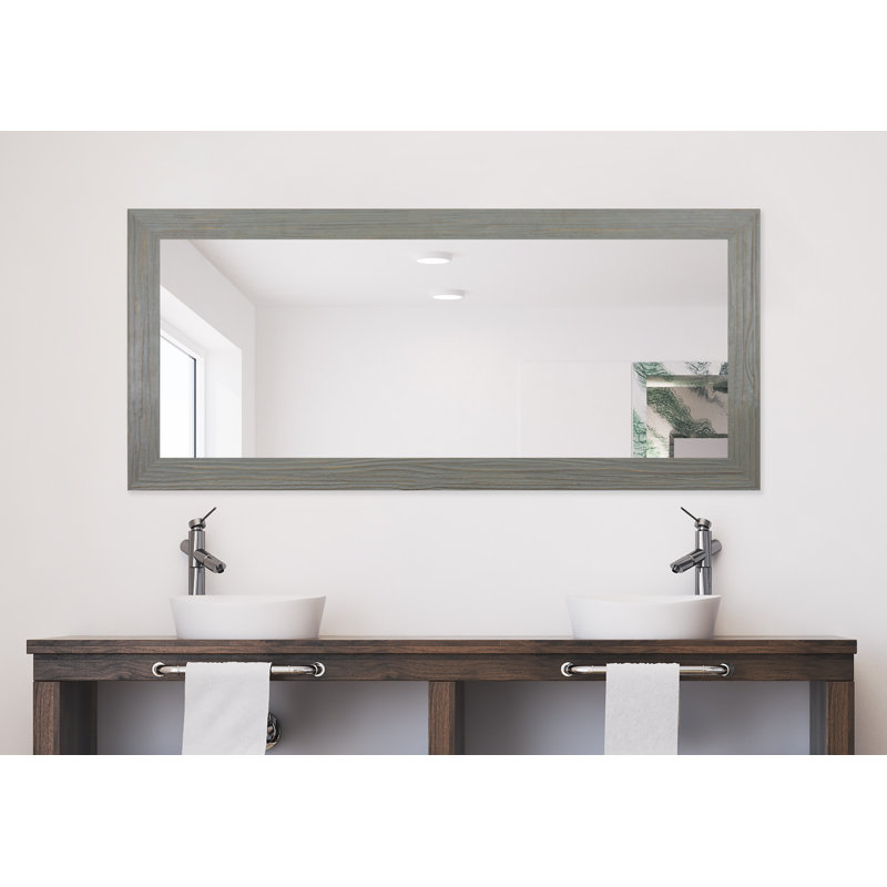 Balmuth Solid Wood Flat Mirror, 35.25" x 69.75"