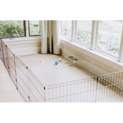 GFloor 5 x 10 Vinyl Ribbed Channel Pet Floor Protector Mat
