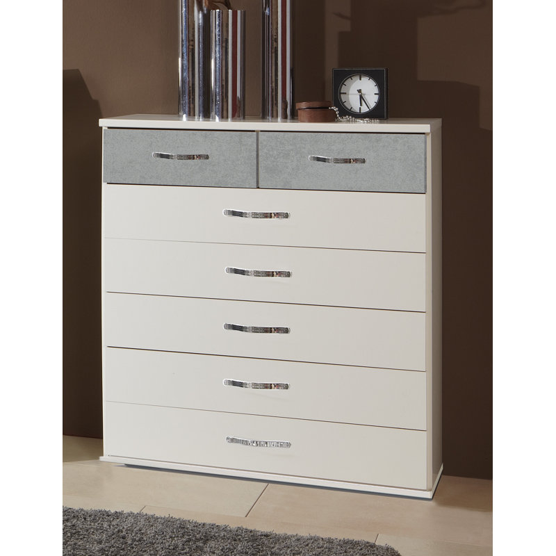 Duo 90cm W 7 - Drawer Chest of Drawers