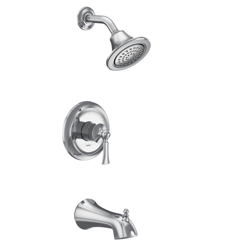 Robinet de baignoire et douche Wynford, Chrome