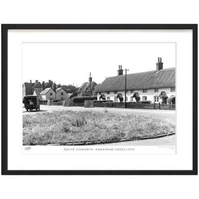 South Tidworth, Hampshire Cross C1955 by Francis Frith - Single Picture Frame Print