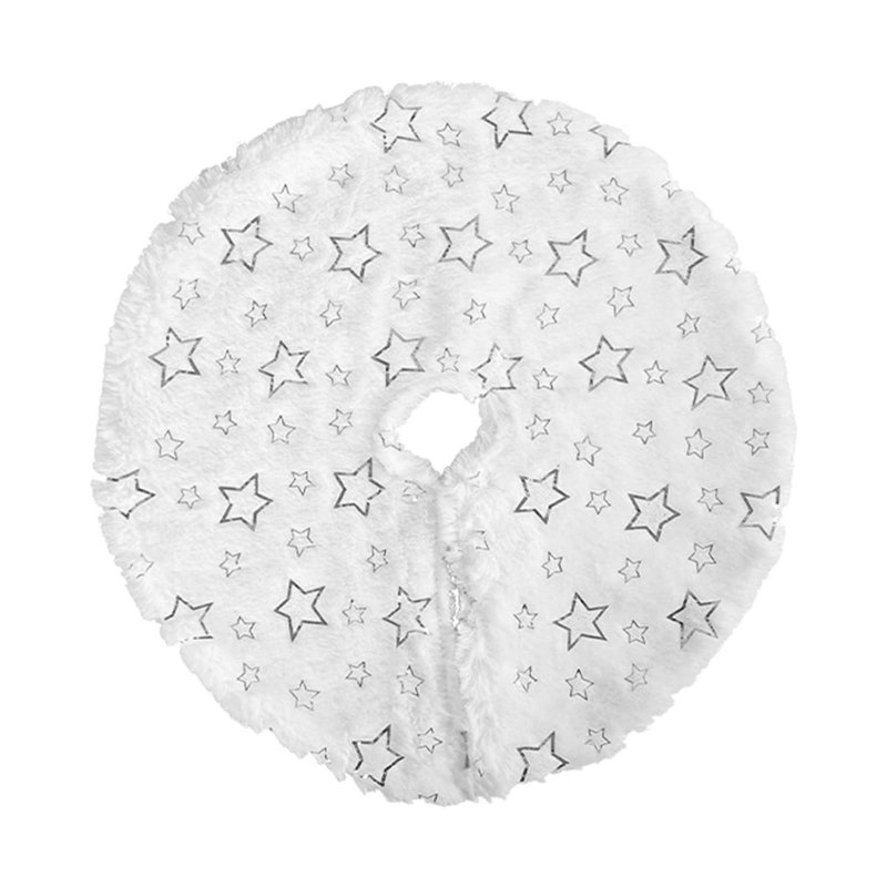 Jupe d'arbre de Noël blanc, G