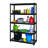 Poteau Metal Height -Adjustable Shelving Unit-1894567190