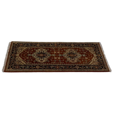 Oriental Area Rug in Orange