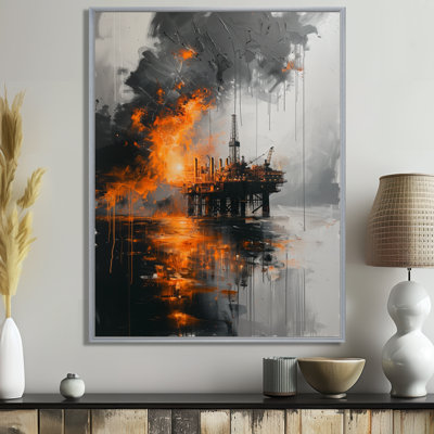 Plateforme décorative grise et grise