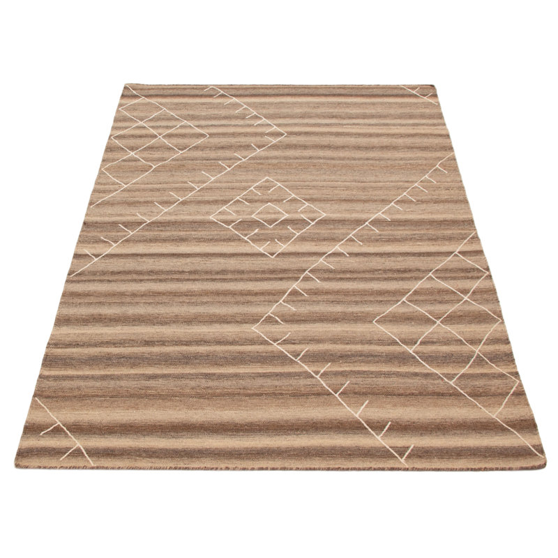 Marrakech Tan Kilim 5'2" x 8'0"